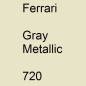 Preview: Ferrari, Gray Metallic, 720.